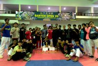 Taekwondo Kabupaten Lebak menjadi juara umum dalam kejuaraan Banten Open VII Championship di Pandeglang. (Istimewa)