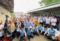 Warga Sumatera Selatan di Kota Cilegon mendeklarasikan dukungan terhadap pasangan Prabowo-Gibran. (Istimewa)