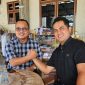 Kasatreskrim Polres Lebak, AKP Wisnu Adicahya (kanan) dan Kasie Pidum Kejaksaan Negeri Lebak Gunawan Hadi Prasetyo (kiri) saat foto bersama. (Istimewa)