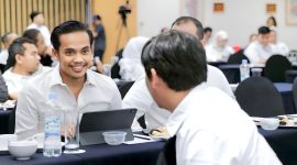 Ketua DPD HIMKI Banten, Fahmi Ramadhana dalam sebuah acara. (Istimewa)
