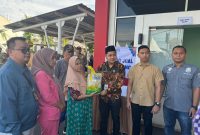 Operasi Pasar Beras Murah Satgas Pangan Kabupaten Tangerang. (Istimewa)