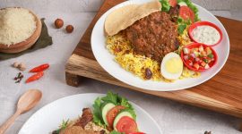 Salah satu menu timur tengah Cafe Gue Cilegon. (Istimewa)