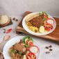 Salah satu menu timur tengah Cafe Gue Cilegon. (Istimewa)