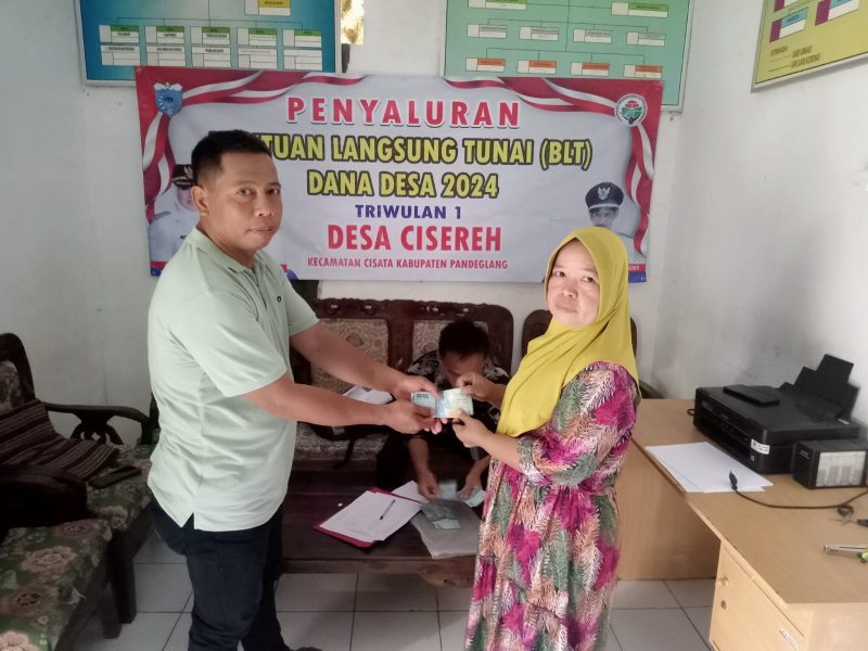 Penyaluran BLT DD Tahap I