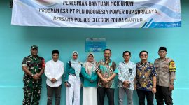 Proses Peresmian Bedah Rumah PT PLN Indonesia Power area Banten (Ist)