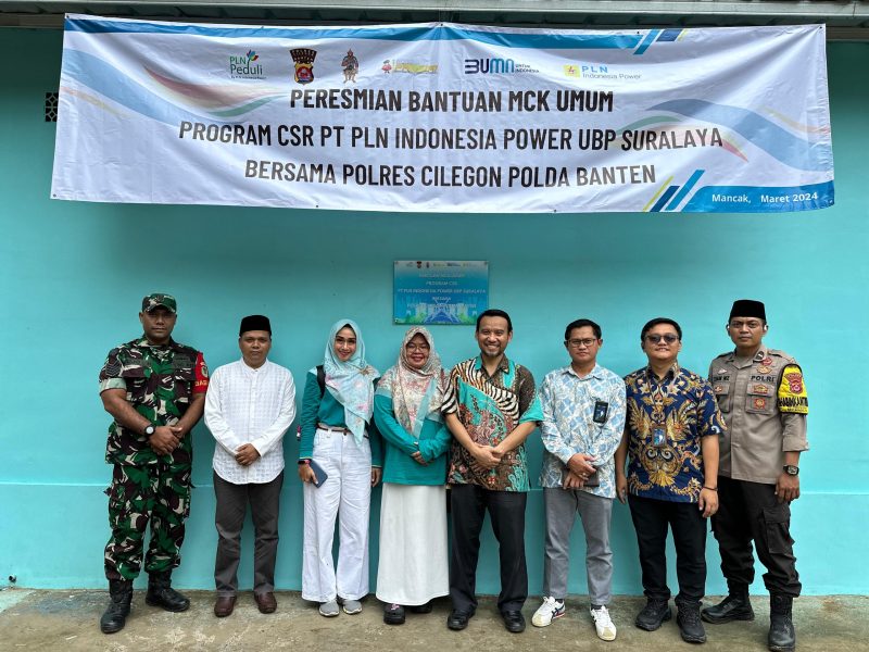 Proses Peresmian Bedah Rumah PT PLN Indonesia Power area Banten (Ist)