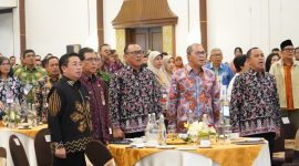 Walikota Cilegon, Helldy Agustian saat menghadiri AKKOPSI 2024. (Istimewa)
