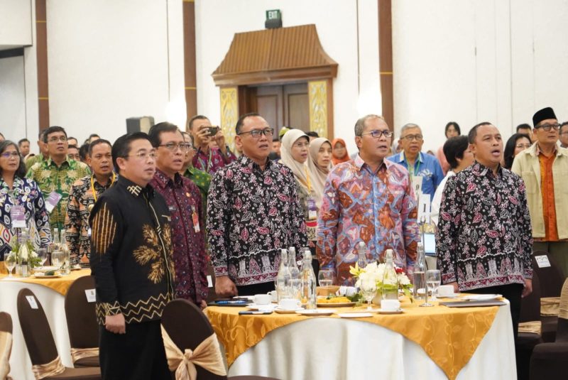 Walikota Cilegon, Helldy Agustian saat menghadiri AKKOPSI 2024. (Istimewa)