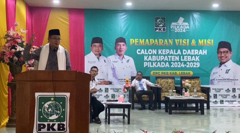 Bakal Calon Bupati Lebak, Dede Supriyadi mengaku optimis akan mendapatkan restu Partai untuk maju di Pilkada 2024. (DAILYHITS)