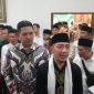 Bakal Calon Bupati Lebak, Hasbi Asyidiki Jayabaya usai menghadiri pemaparan visi misi di PKB Kabupaten Lebak. (DAILYHITS)