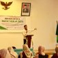 Ketua DPD HIMKI Banten, Fahmi Ramadhan saat menjadi narasumber dalam raker BEM Untirta. (Istimewa)