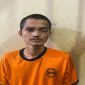 Rifaludin saat diamankan pihak kepolisian. (Istimewa)