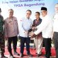 Sampah Plastik di TPSA Bagendung Cilegon diolah menjadi aspal. (Istimewa)