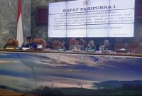 DPRD Lebak menggelar rapat paripurna pembahasan 3 Raperda. (DAILYHITS)