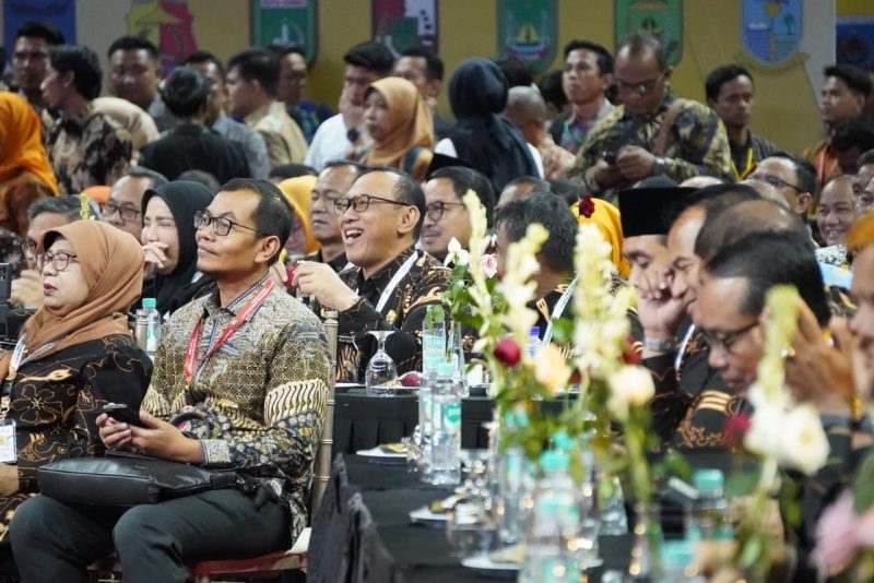 Walikota Cilegon, Helldy Agustian saat menghadiri Rakernas APEKSI. (Istimewa)