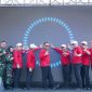 Walikota Cilegon Helldy Agustian saat merayakan HUT ke 23 RSUD Cilegon. (Istimewa)