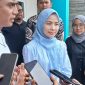Calon Bupati Serang, Ratu Rachmatu Zakiyah saat berkampanye di Kecamatan Lebak Wangi (DailyHits.id)