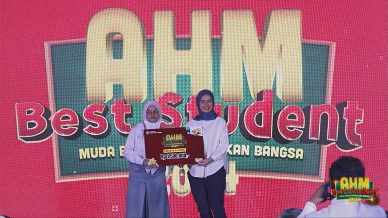 Putri Maulidati pelajar SMA Negeri 1 Rangkasbitung menjadi peserta favorit AHMBS 2024. (Istimewa)
