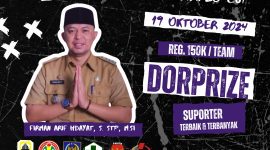 Pemerintah Kecamatan Gunungkencana menggelar kejuaraan sepakbola. (Istimewa)