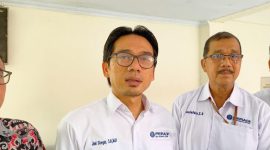 Kuasa Hukum PT. MII, Jimy Siregar mengatakan PT. MII telah taat aturan memiliki izin dan rutin bayar pajak. Warga yang mengaku memiliki hak bisa berkomunikasi dengan membawa dokumen pendukung. (Istimewa)