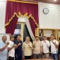 Pengurus PWI Lebak di bawah komando Nurabidin Ubaidillah saat foto bersama dengan Ketua DPRD Lebak, dr. Juwita Wulandari. (Istimewa)
