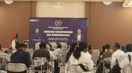 Ratusan wartawan Banten saat mengikuti OKK yang diselenggarakan PWI Provinsi Banten. (Istimewa)