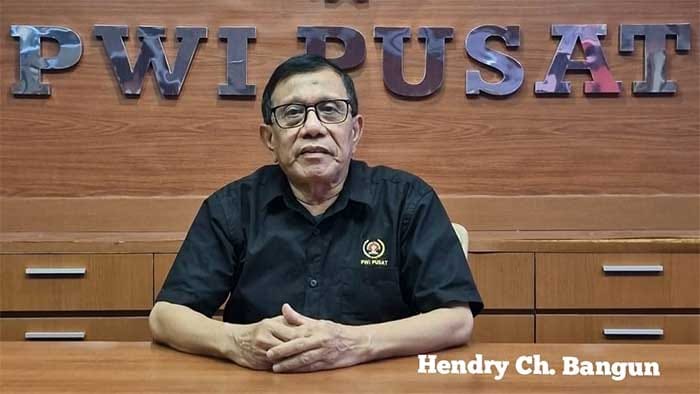 Ketua Umum PWI Pusat, Hendry Ch Bangun. (Istimewa)