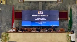 DPRD Lebak menggelar rapat paripurna LKPJ Bupati Lebak tahun 2024. (Istimewa)