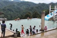 Salah satu spot di wisata lereng cibolang. (FOTO Bantennews)
