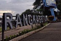 Alun-alun Rangkasbitung. (Istimewa)