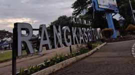 Alun-alun Rangkasbitung. (Istimewa)