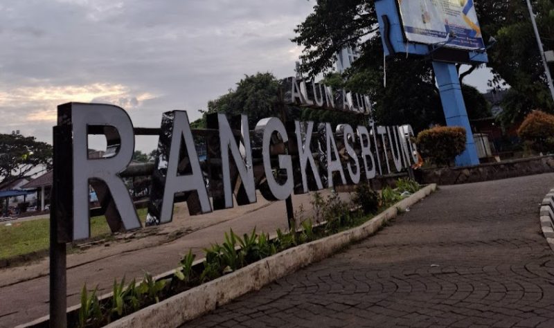 Alun-alun Rangkasbitung. (Istimewa)