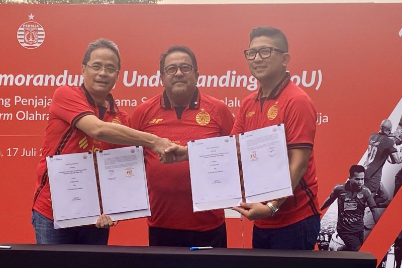 Wakil Gubernur DKI Jakarta, Rano Karno hadir dalam MoU Bank Jakarta dengan Persija 