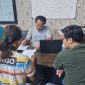AR (40) saat menjalani pemeriksaan pihak kepolisian usai Diciduk Gegara mencabuli anak kandungnya sendiri sejak SD hingga SMA. (Istimewa)