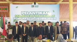 Kepengurusan KAHMI Kabupaten Lebak periode 2025-2030 resmi dilantik. Mereka berkomitmen untuk bermanfaat untuk pembangunan daerah. (Istimewa)