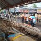 Pagar SDN 3 Pandeglang Ambrol usai Diguyur hujan. (Istimewa)
