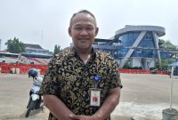 Ketua pengawasan satuan pelayaan (wasapel), waluyo diyanto, usai memberikan keterangan kepada pers,(foto :Dirhat/Dailyhits).