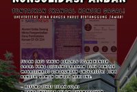 Gabar konsolidasi akbar yang akan berlangsung jumat (6/8/2025), Alumni UNIBA, Rifki sukmawan, foto: (istimewa/Dailyhits).