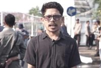 Ketua Persatuan Wartawan Indonesia (PWI) Serang Raya, Engkos Kosasih saat memberikan keterangan pers, Jumat (22/8) (Foto : istimewa/Dailyhits).