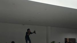 Forum Silaturahmi Organisasi Ekstra saat menyampaikan aspirasinya, (foto :fsok/Dailyhits)