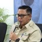 Kementrian Lingkungan Hidup (KLH), Badan Pengendalian Lingkungan Hidup (BPLH) Hanif Fasiol Nurofiq, Saat memberikan keterangan kepada Pers.