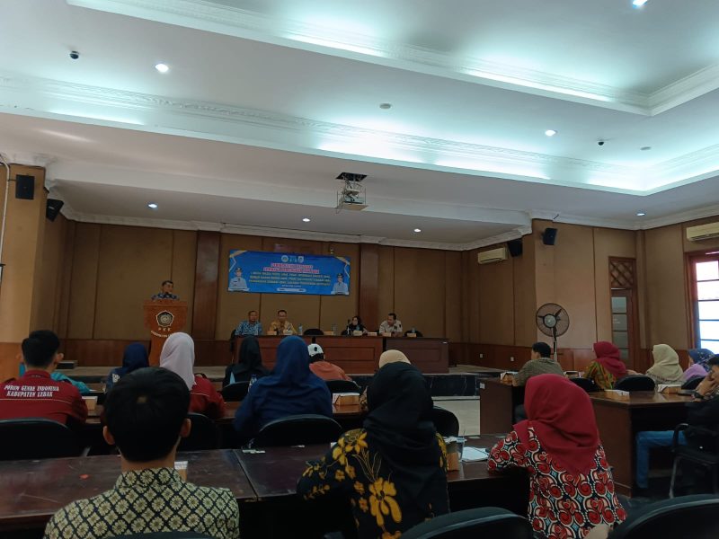 DP3AP2KB Kabupaten Lebak saat menggelar sosialisasi sebagai upaya pencegahan terjadinya kekerasan terhadap anak dan perempuan. (Istimewa)