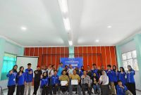 Ikamaba Diskusi Literasi Digital Di Ruang RPS SMK Nurul Huda bersama pejabat pemerintah kecamatan, Minggu, (28/9) foto : (istimewa/Daylihits.