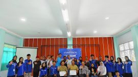 Ikamaba Diskusi Literasi Digital Di Ruang RPS SMK Nurul Huda bersama pejabat pemerintah kecamatan, Minggu, (28/9) foto : (istimewa/Daylihits.