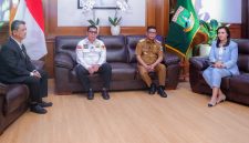 Gubernur Banten bersama walikota, dalam acara dialog perspektif bersama TVRI, Selasa, (30/9) Foto : istimewa/Dailyhits.