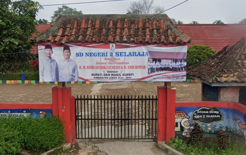 SDN 2 Selaraja, Kecamatan Warunggunung, Kabupaten Lebak. (Foto Google Street)