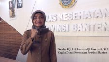 Kepala Dinkes Banten, Ati Pramudji Hastuti 