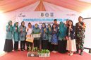 Pembinaan Ibu-Ibu PKK  Desa Cikedung dalam Rangkan Lomba Hari Kesatuan Gerak (HKG) PKK ke-53 tingkat Provinsi Banten 20 Oktober mendatang, Fota : Rip/Dailyhits.


