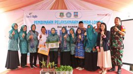 Pembinaan Ibu-Ibu PKK  Desa Cikedung dalam Rangkan Lomba Hari Kesatuan Gerak (HKG) PKK ke-53 tingkat Provinsi Banten 20 Oktober mendatang, Fota : Rip/Dailyhits.


