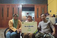 Ahli waris menerima Santunan meninggal 42 juta dati BPJS ketenagakerjaan, foto : (ist/Dailyhits)